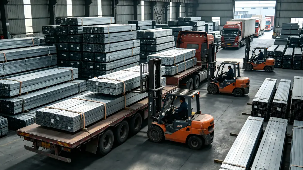 Soutenir la construction d'infrastructures clés : Sanhe Steel Company livre avec succès le premier lot d'acier de construction spécial à haute résistance