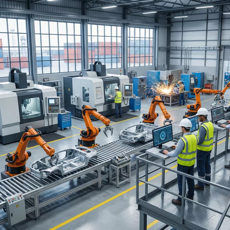 Secteur de la fabrication industrielle